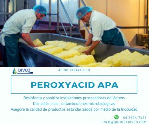 Acido peroxiacético, Acido peracetico desinfectante